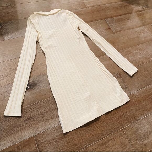 Reformation Vittoria Dress in Ivory Sz M - Picture 5 of 6